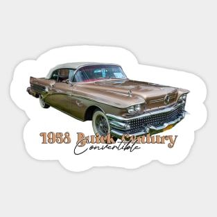 1958 Buick Century Convertible Sticker